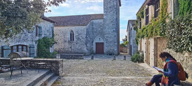 Eglise Sainte-Foy à Pujols