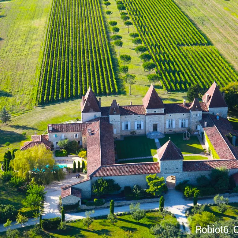 Point de vue sur la campagne à Espiens