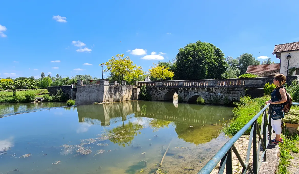 Allemans-du-Dropt pont
