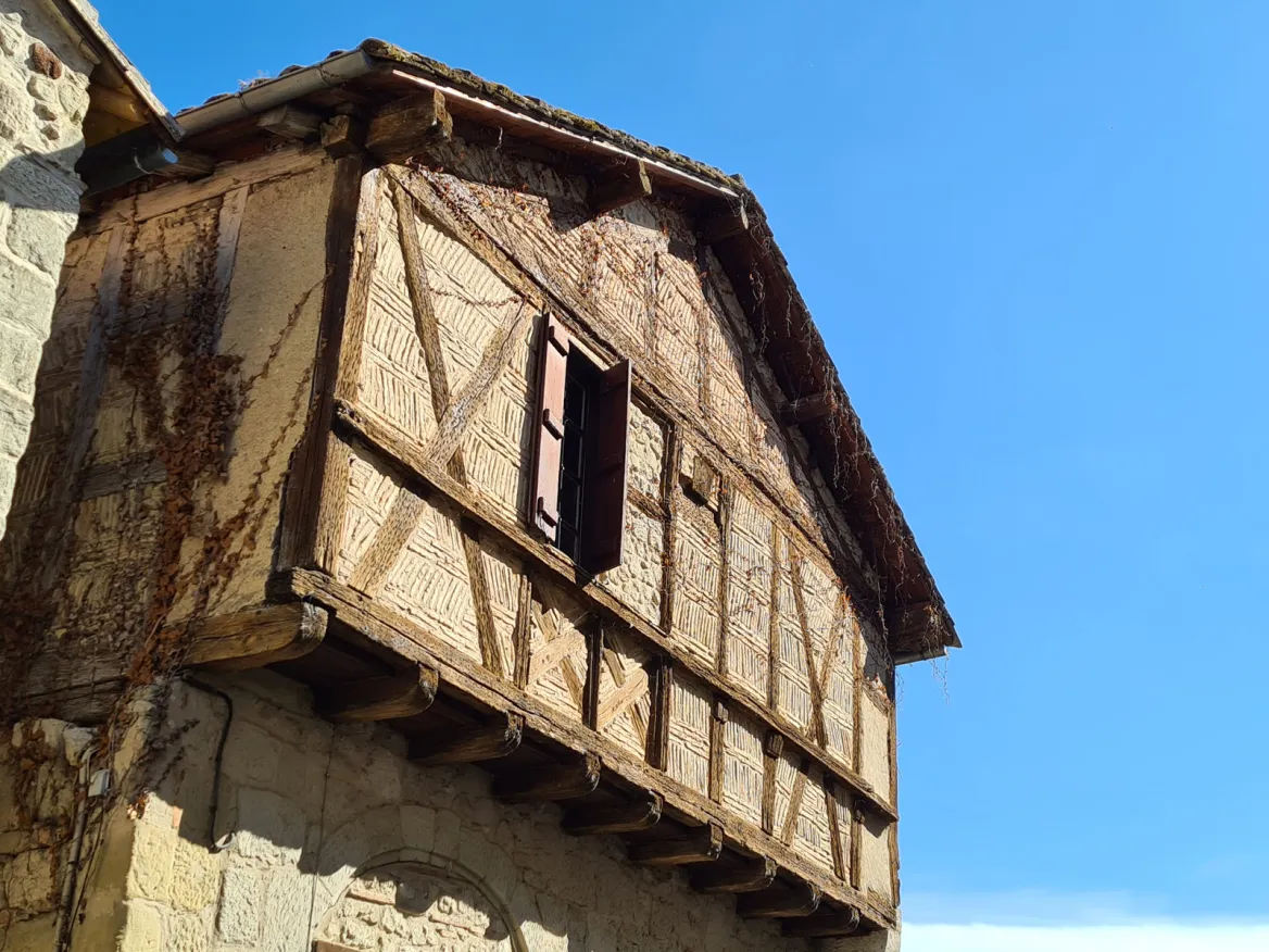 Maison à Pan de bois Lauzun