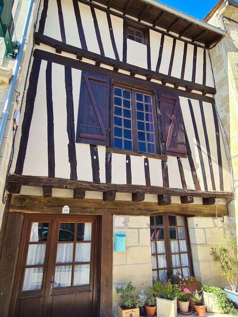 Half-timbered houses