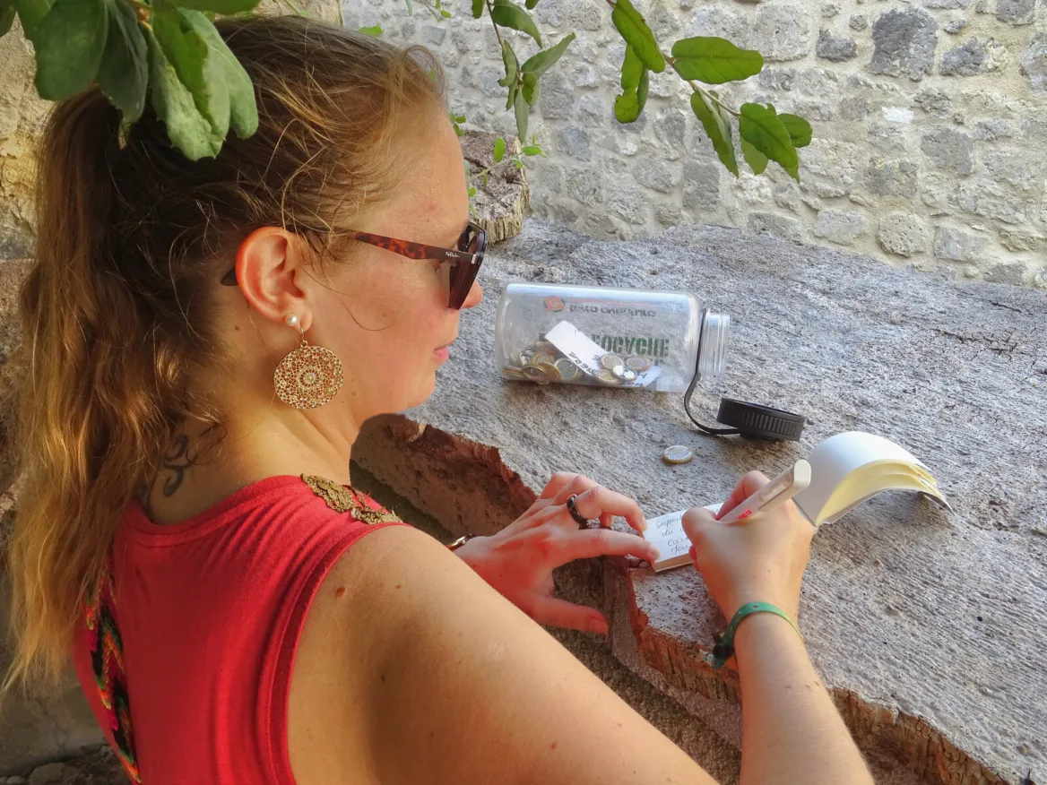 the blow of the shell in Mézin