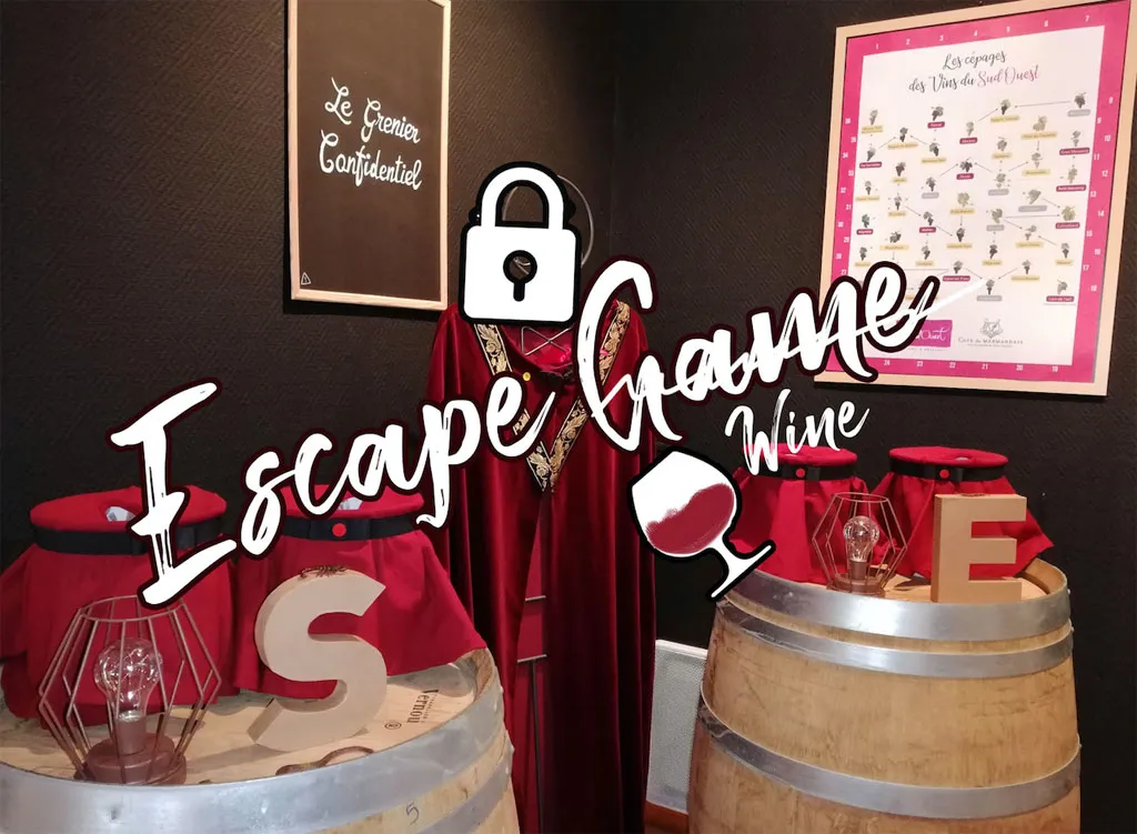Escape game with the Cave du Marmandais