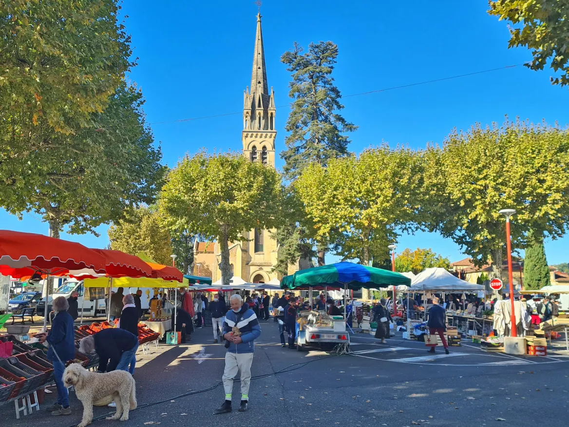 Marché de Monsempro Libos