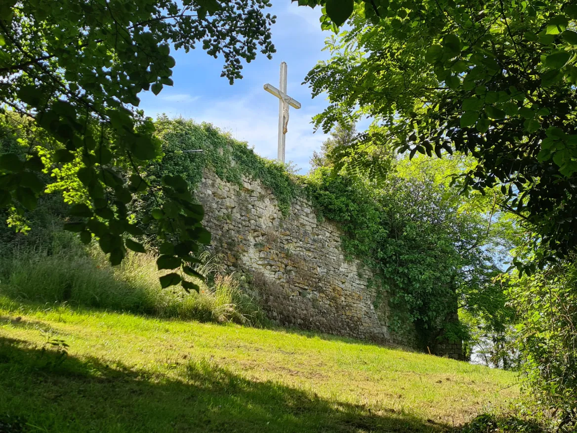 The site of the Château de Cancon