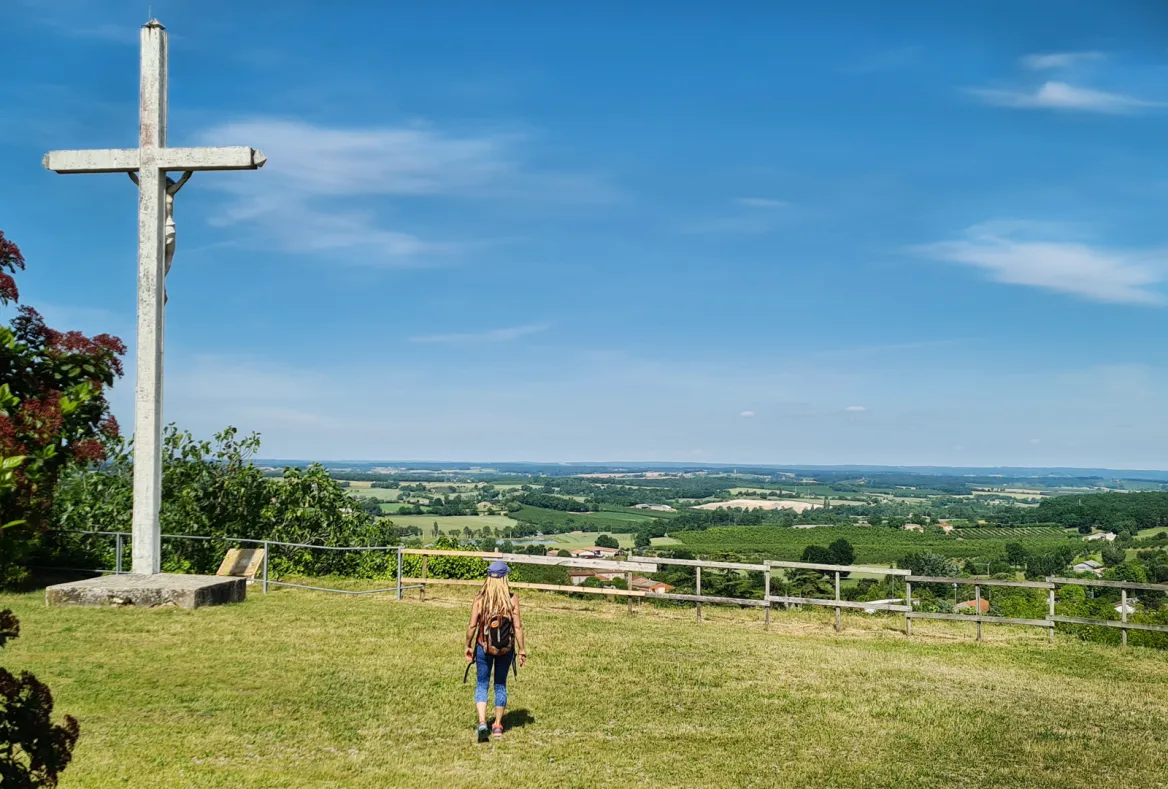 The site of the Château de Cancon
