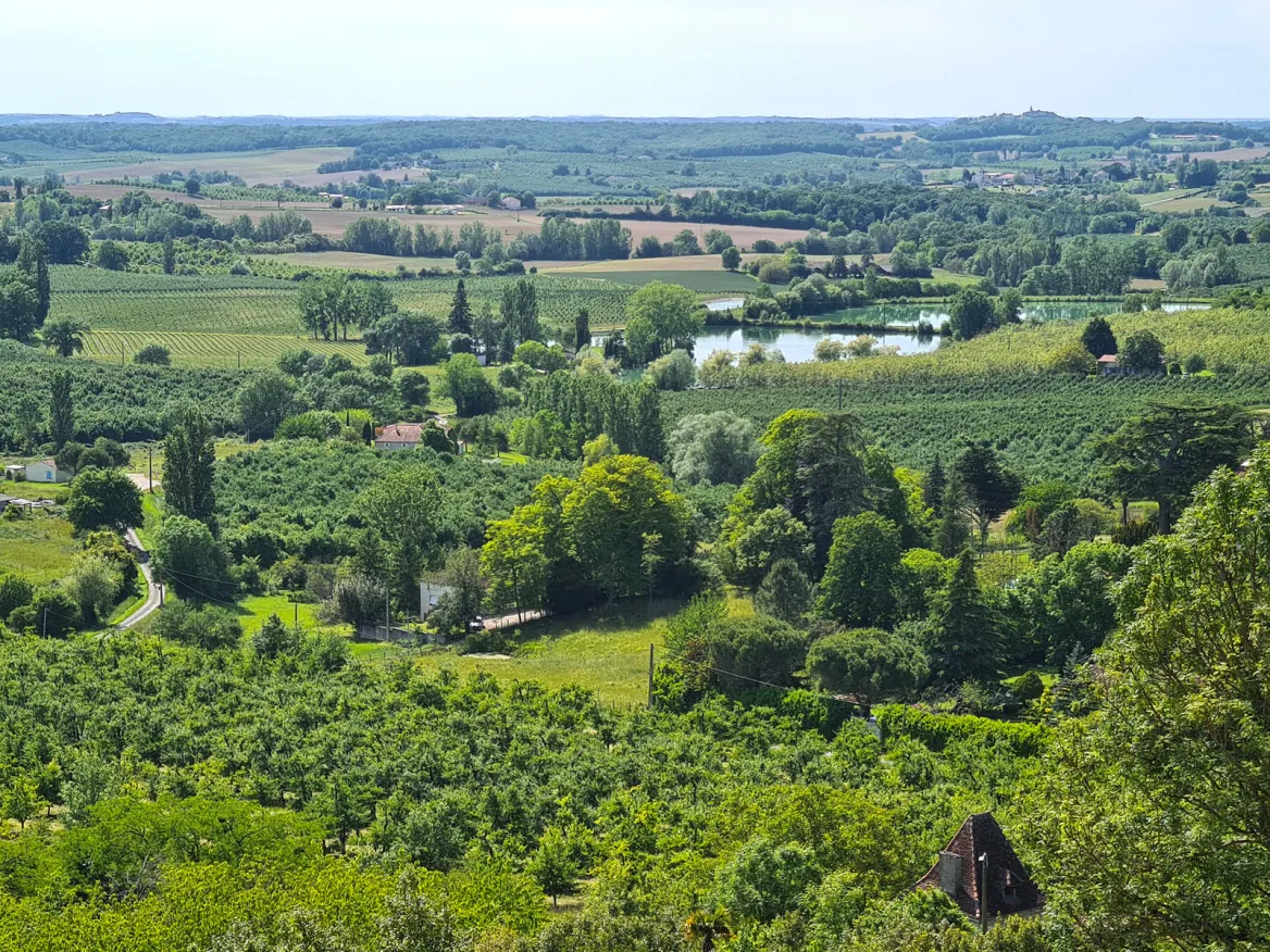 The site of the Château de Cancon