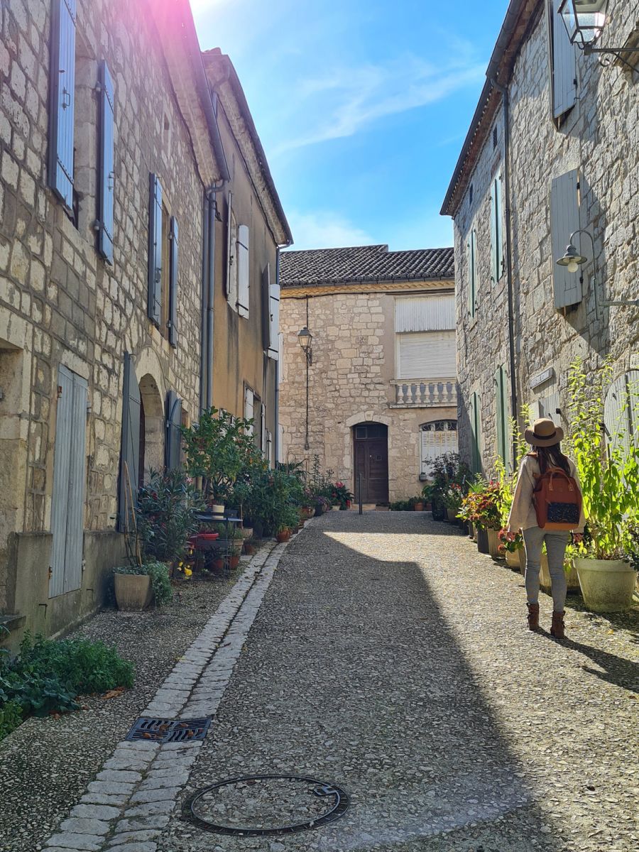 Tournon d'Agenais promenade dans la bastide