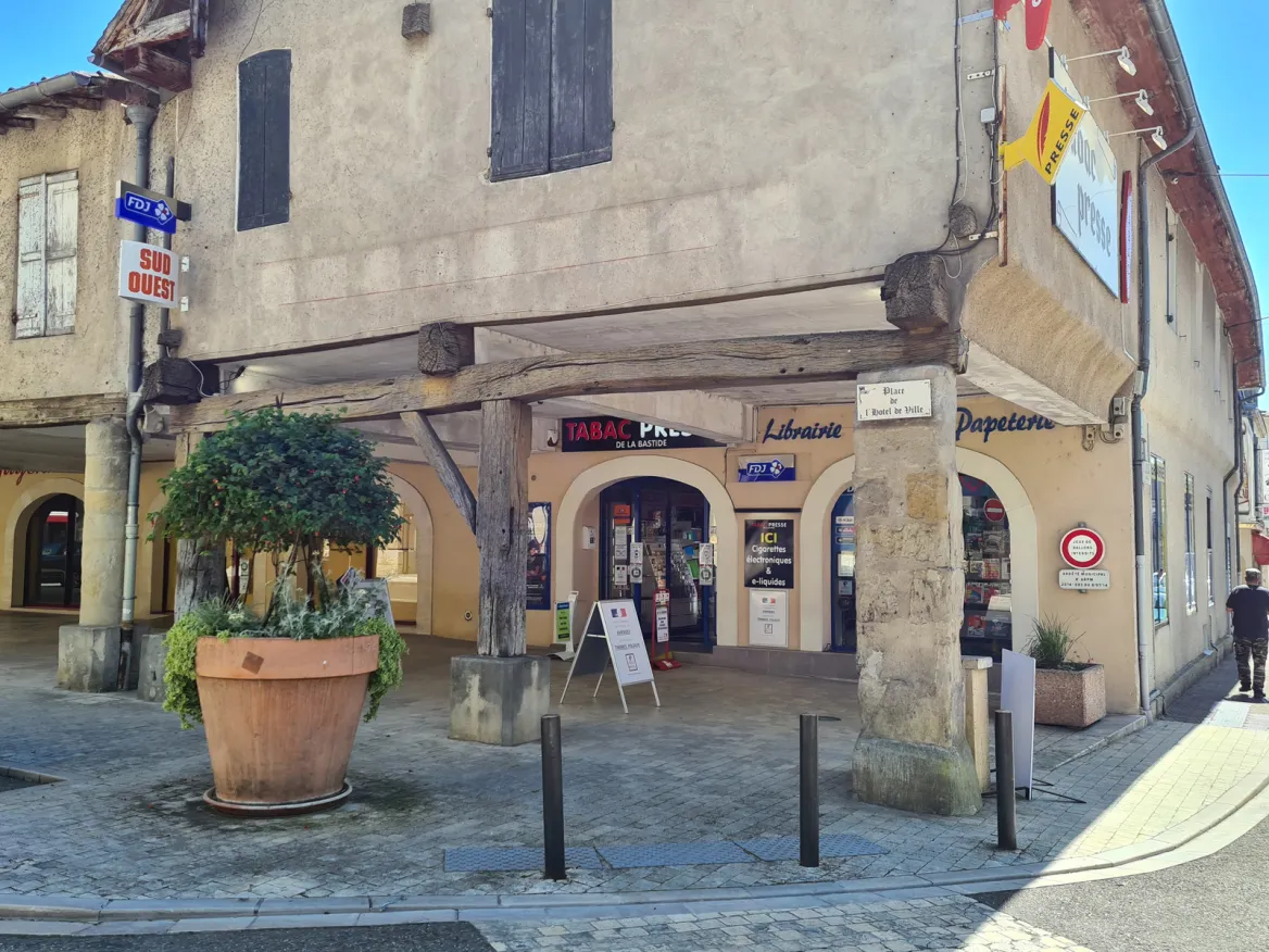 Old arcaded facade