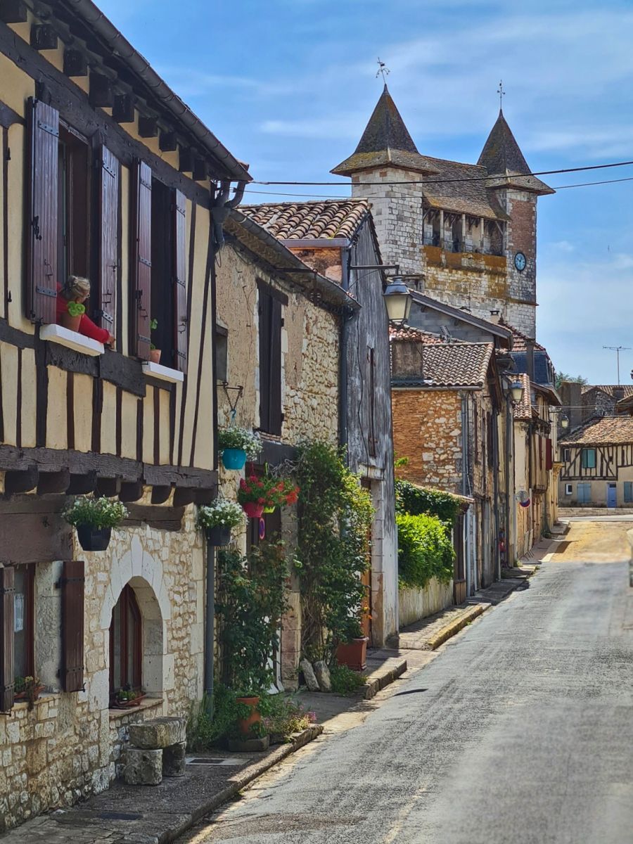 Dans les rue de Villeréal
