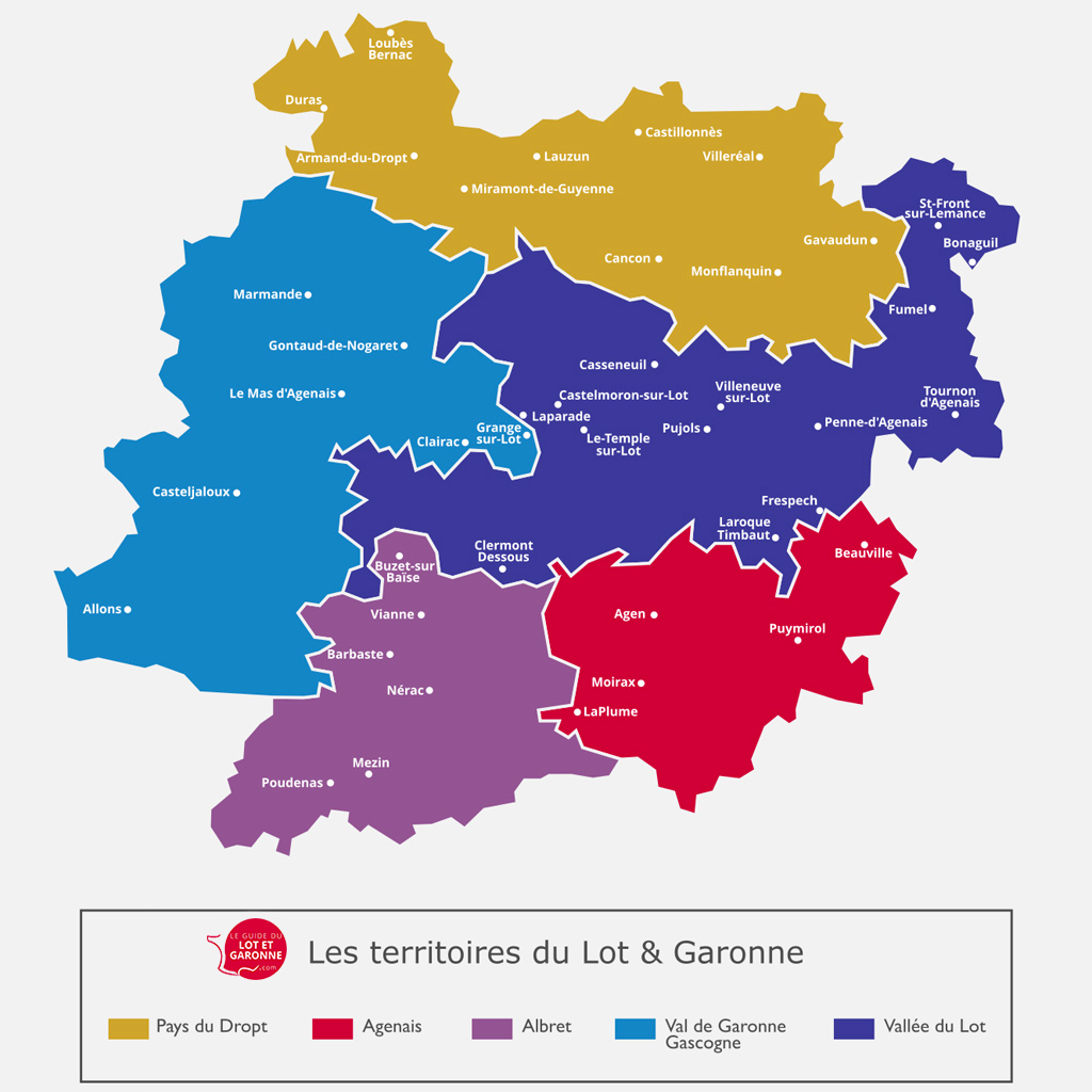 The territories of Lot-et-Garonne